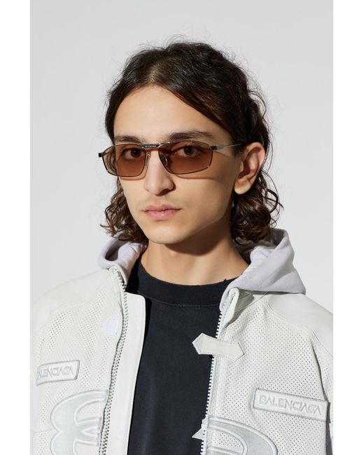Balenciaga Metallic Sunglasses for men