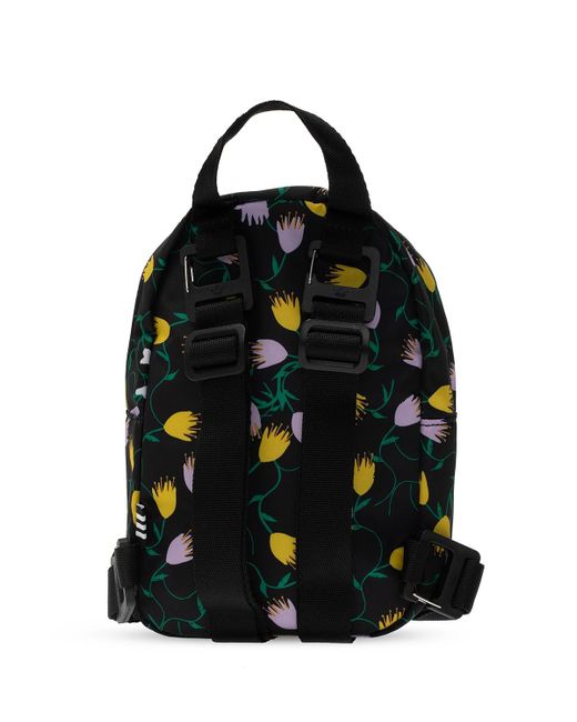 patterned adidas backpack