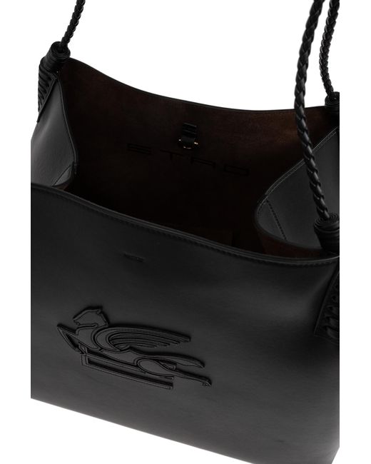 Etro Black 'Shopper' Type Bag