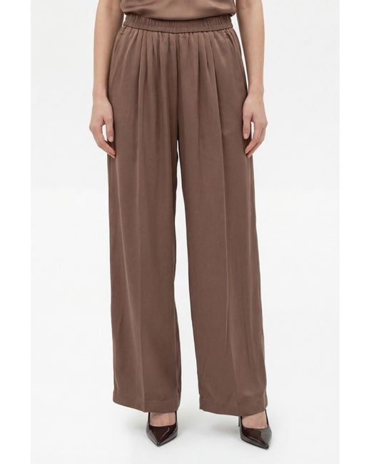 Forte Forte Brown Silk Trousers