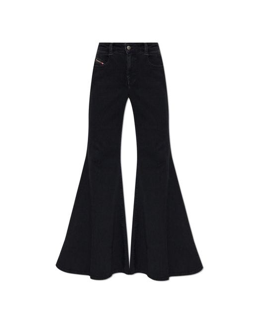 DIESEL Black 1970 D-Bleess Jeans