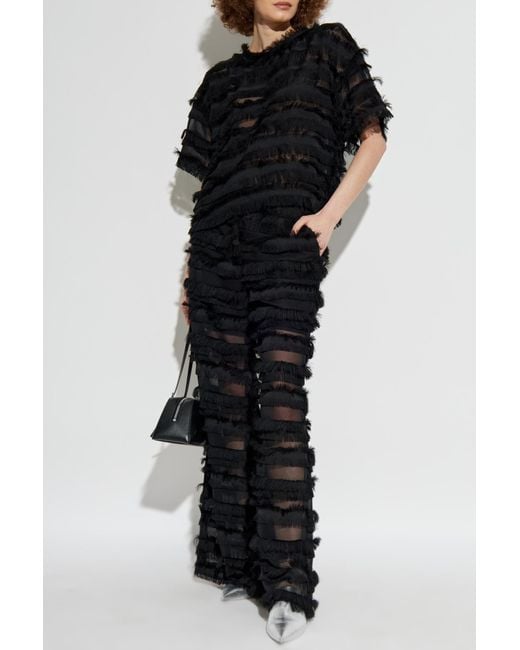 Munthe Black Trousers 'Laitha'