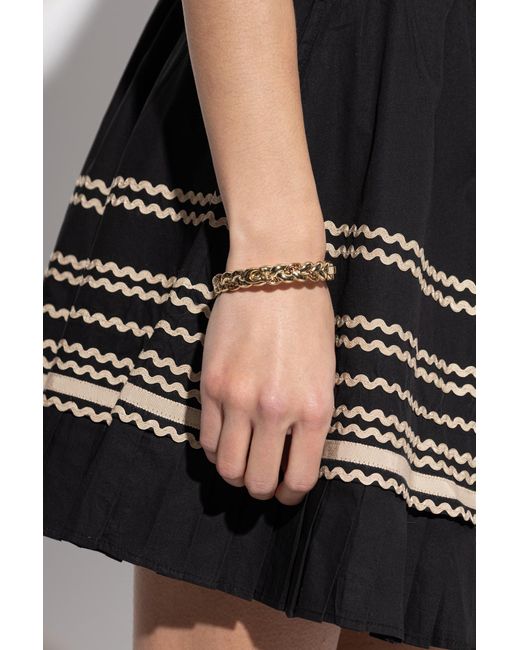 COACH Metallic Brass Bracelet