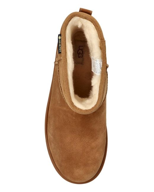 Ugg Brown Snow Boots 'classic Mini Gtx',
