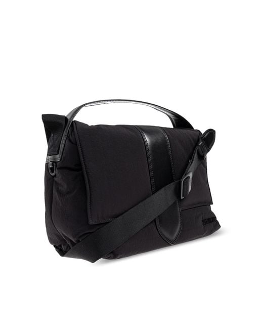 Jacquemus Black Shoulder Bag 'Le Messenger Bambin' for men