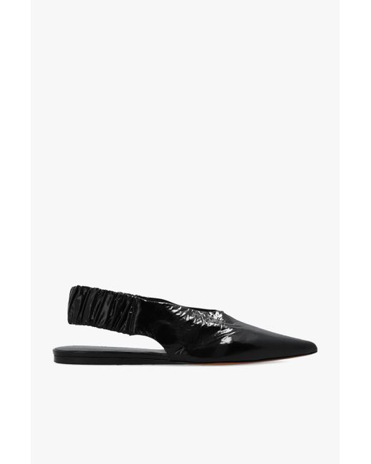 Proenza Schouler Black 'spike Slingback' Slippers