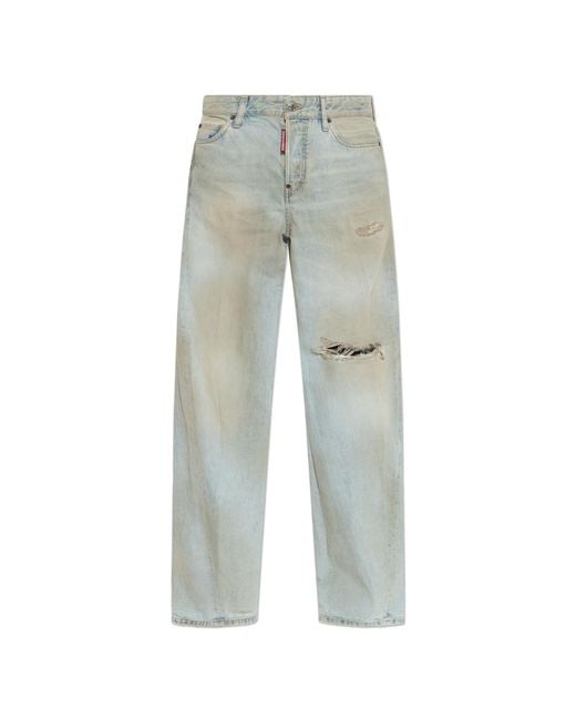 DSquared² Blue 'Loose Twst' Jeans