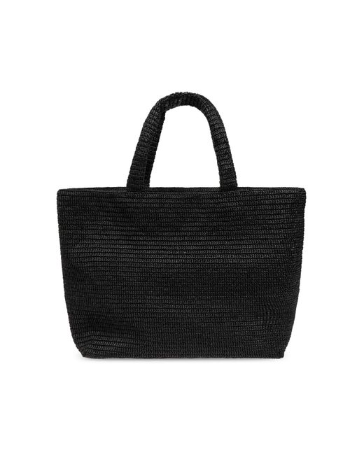 Saint Laurent Black Shopper Bag With Logo, for men