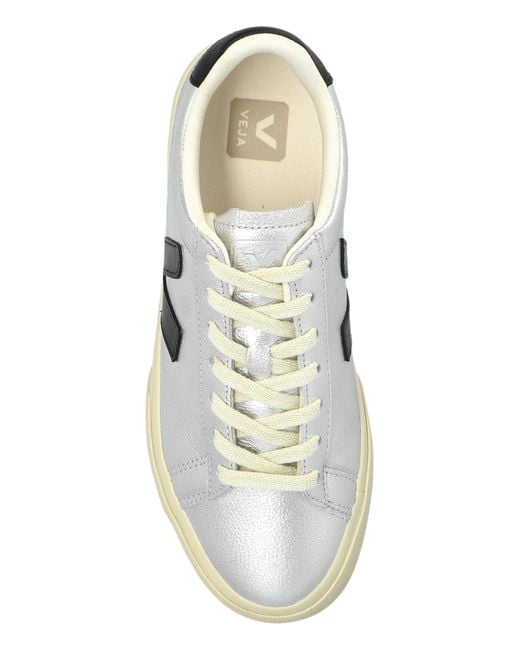 Veja Blue Campo Leather Sports Shoes