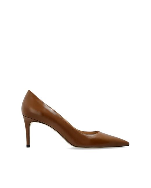 Stuart Weitzman Blue "Stuart Power" Stilettos