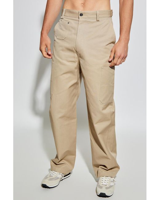 Givenchy White Cargo Trousers for men