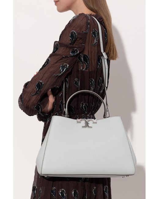 Tory Burch Gray Eleanor Handbag