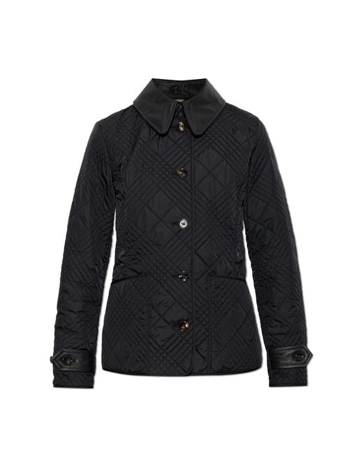 Burberry Black Insulated Jacket 'Fernleigh'