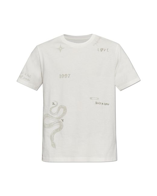 Zadig & Voltaire White T-Shirt Tommy for men