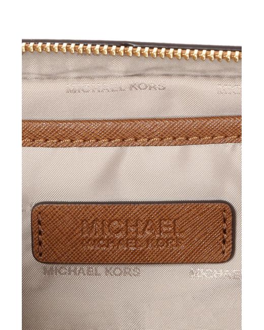 MICHAEL Michael Kors Brown 'jet Set Travel' Shoulder Bag,