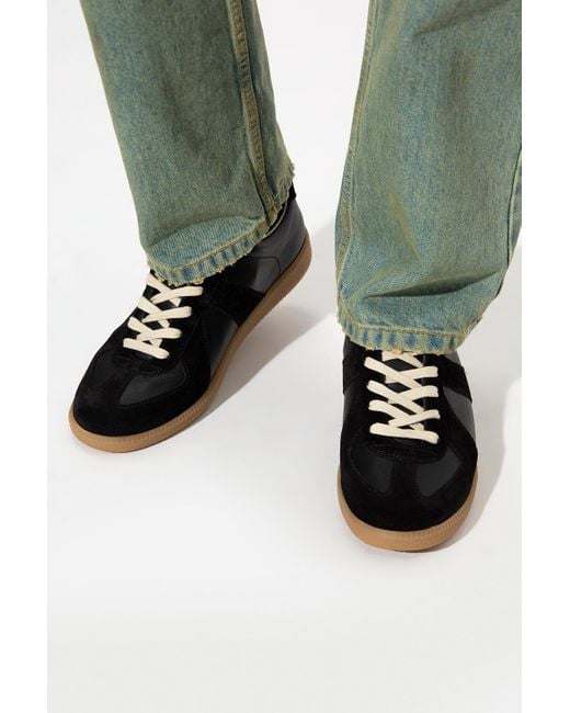 Maison Margiela Black Replica Sneakers