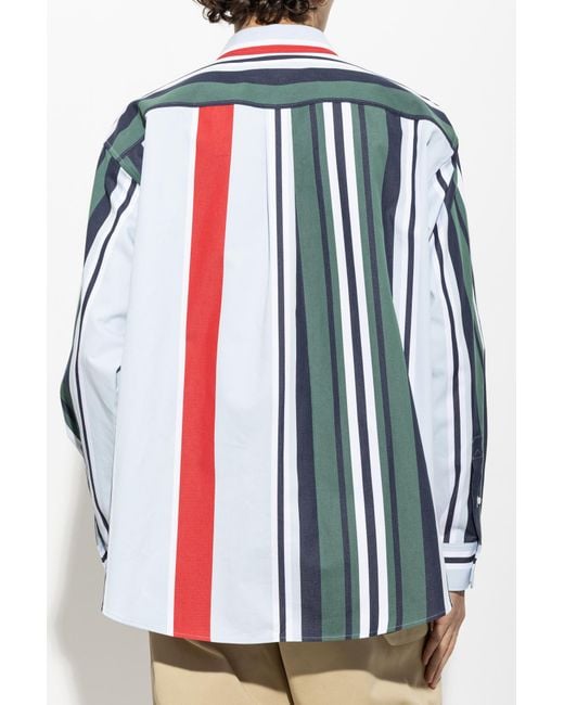 Loewe Multicolor Striped Pattern Shirt for men