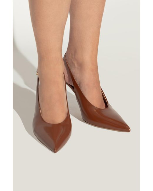 Gianvito Rossi Brown Heeled Shoes 'Robbie'