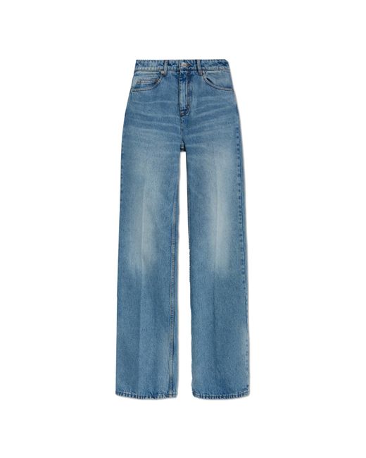 AMI Blue Flared Jeans
