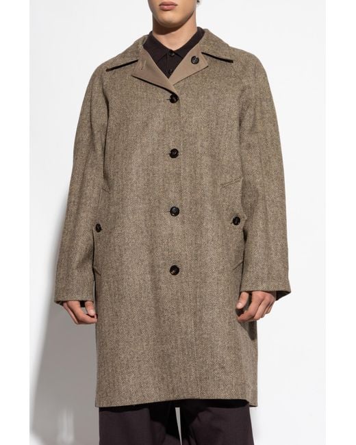 Burberry Natural Double-Sided Coat for men