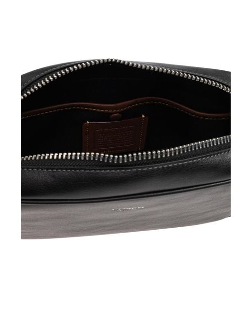 COACH Black Shoulder Bag 'Radio' for men