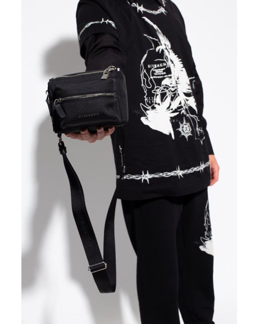 Givenchy Black 'pandora Mini' Shoulder Bag for men