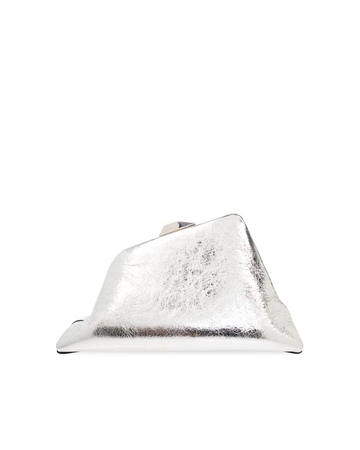 The Attico White 'Day Off' Handbag