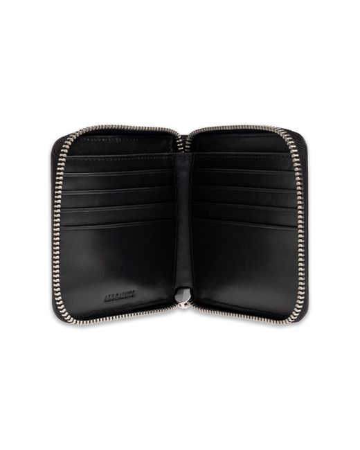 AllSaints Black 'Arlo' Leather Wallet for men