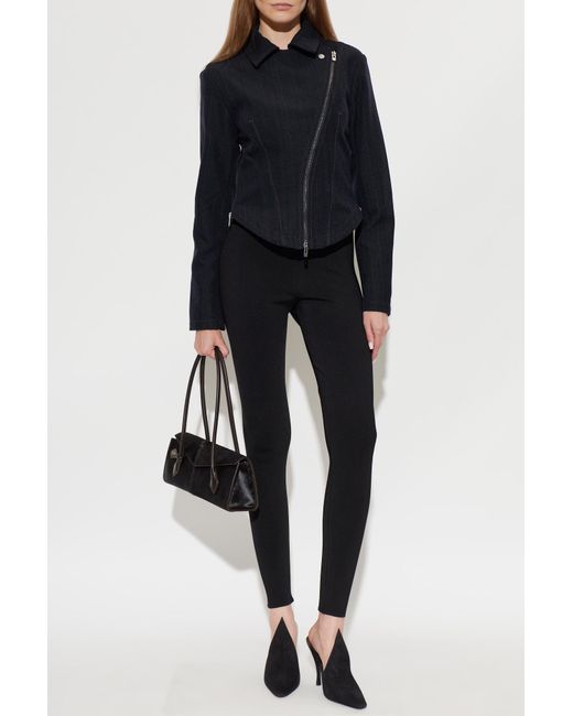 Alaïa Black Denim Jacket
