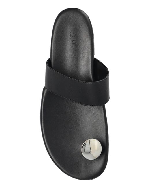 IRO White "Stud" Slides