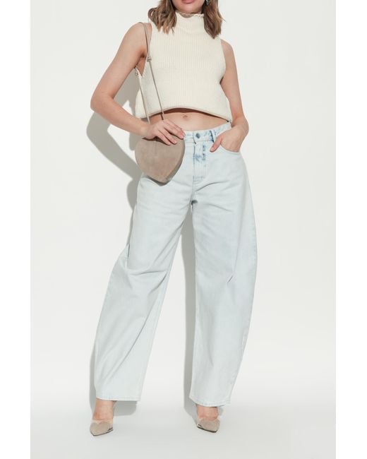 Alaïa Natural Heeled Shoes 'Le Coeur'