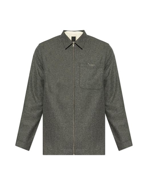 Givenchy Black Shirt With Monogram for men