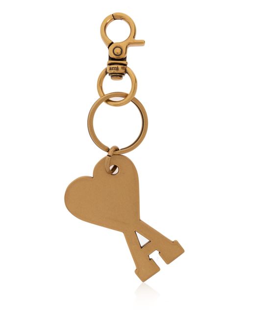 AMI Metallic Keyring With Charm