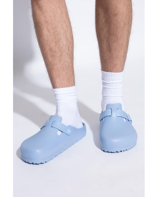 Birkenstock Blue Boston Eva Slides for men
