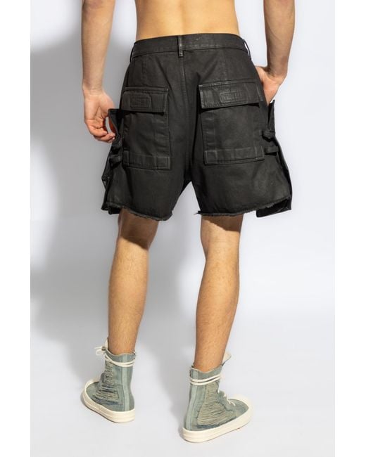 Rick Owens Gray 'stefan' Shorts, for men