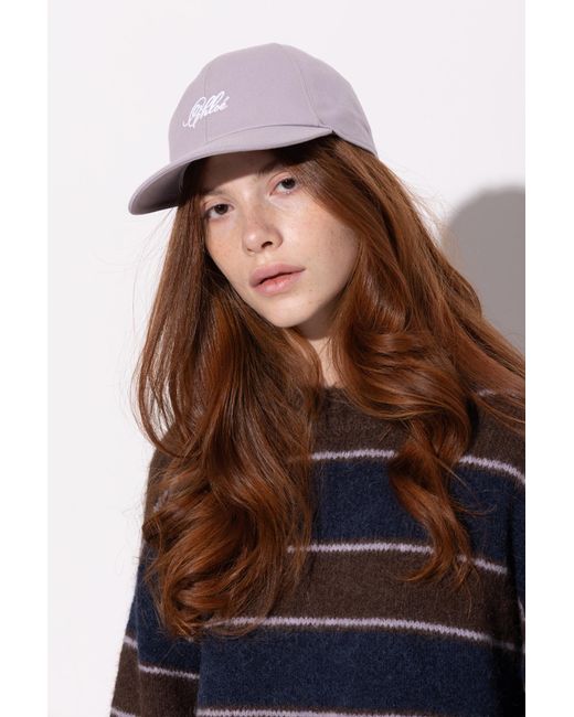 Chloé Purple Baseball Cap