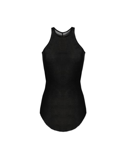 Rick Owens Black Top Bacic Rib