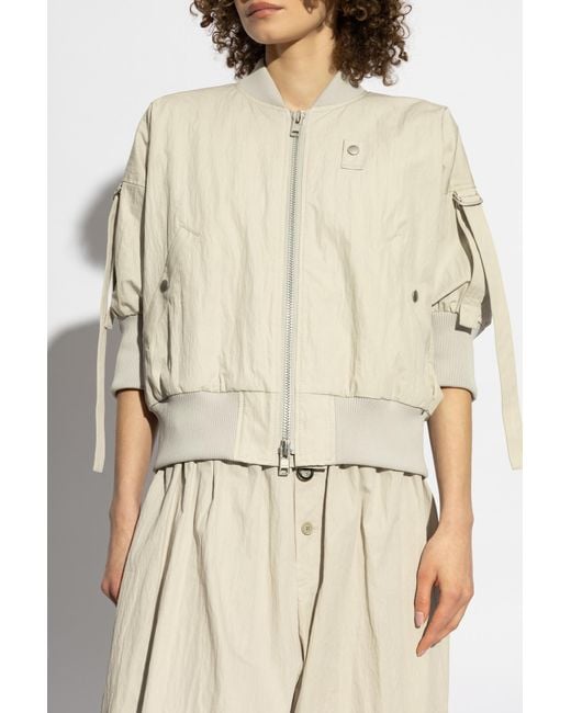 Yohji Yamamoto Natural Bomber Jacket