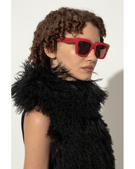 McQueen Red Sunglasses