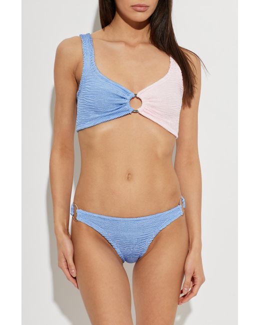 Paramidonna Blue Two-Piece Swimsuit "Kari"