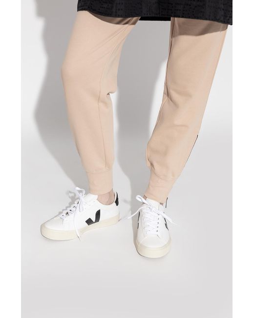 Veja White 'Campo' Sneakers