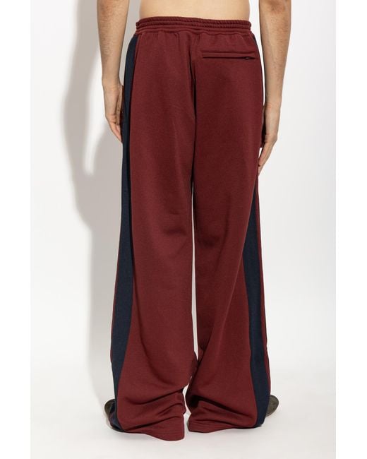 McQueen Red Sweatpants for men