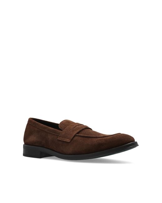 Paul Smith Brown Leather Loafers for men