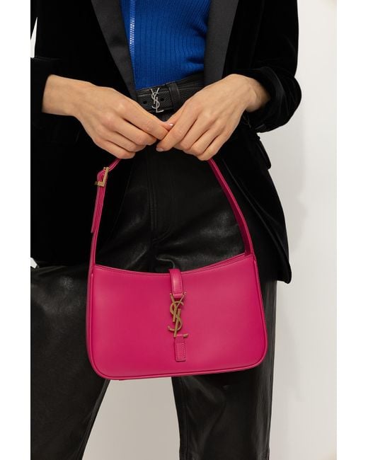 Saint Laurent Pink 'le 5 A 7' Shoulder Bag