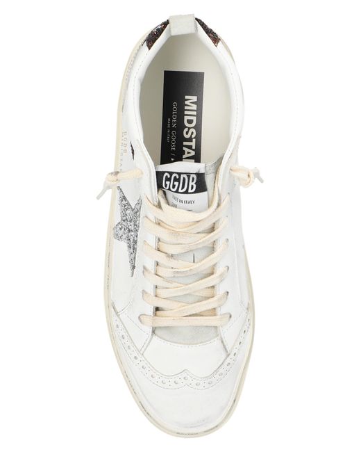 Golden Goose Deluxe Brand White 'hi Mid Star Classic' High-top Sneakers,