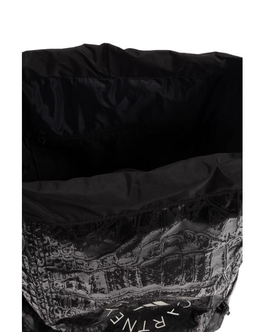 Adidas By Stella McCartney Black Backpack With Logo