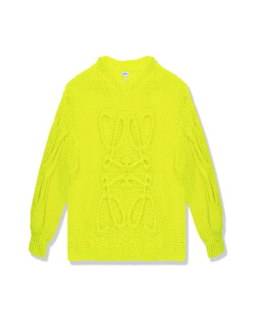 Loewe Yellow Mohair Sweater
