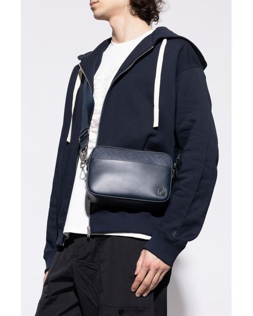 Fendi Blue Shoulder Bag 'Medium' for men