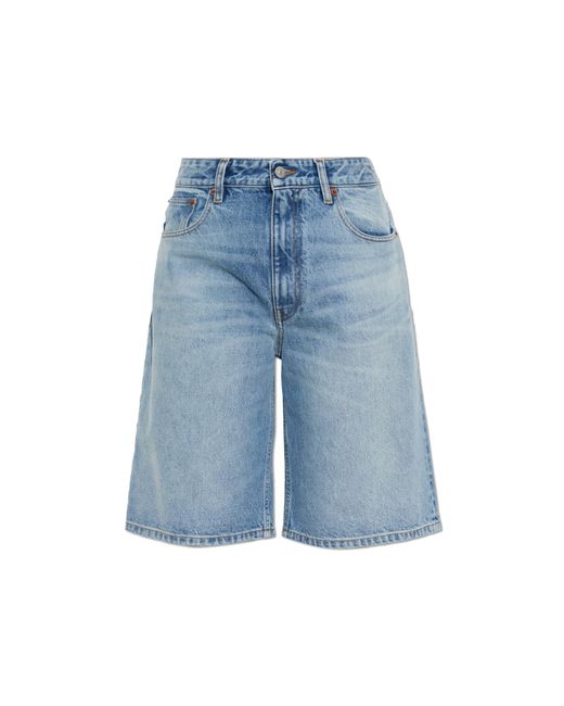 MM6 by Maison Margiela Blue Denim Shorts