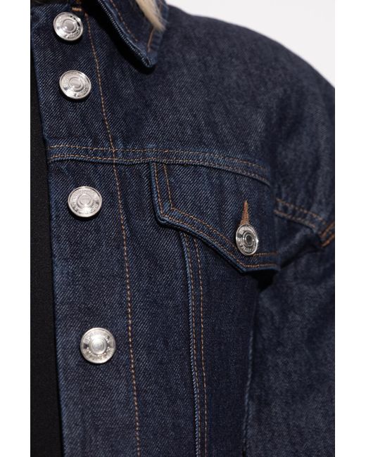 Sportmax Blue Denim Jacket Gange